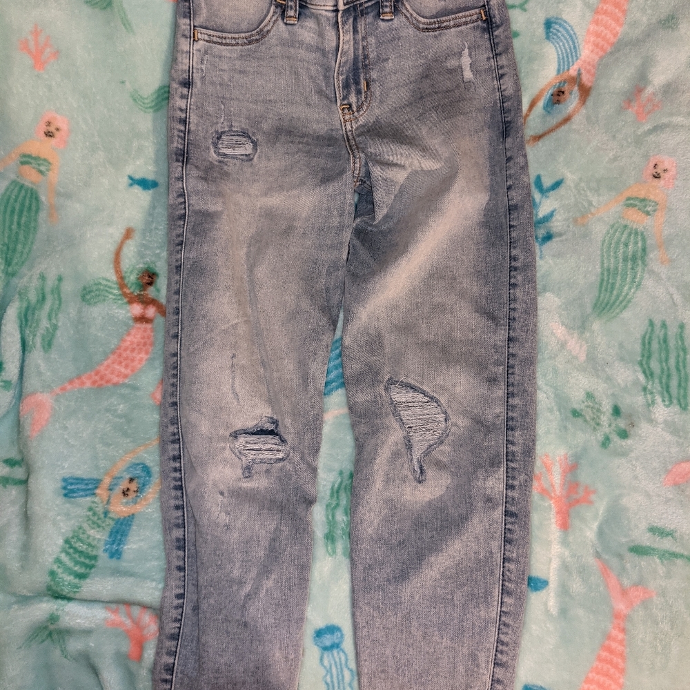 Girls Abercrombie jeans 9/10